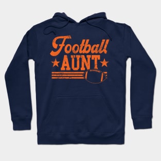 Football Aunt Auntie Hoodie